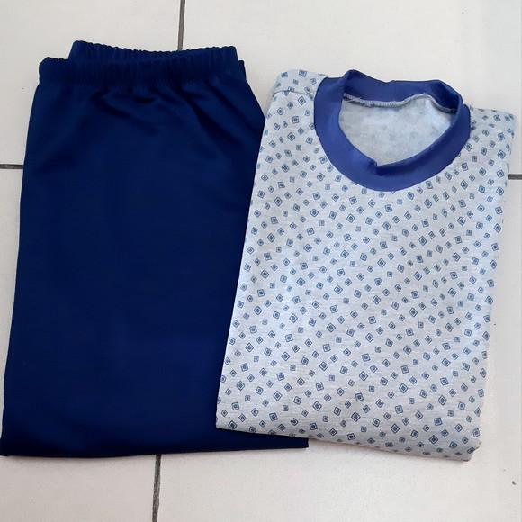 Pijama de Inverno Moletinho Flanelado Masculino