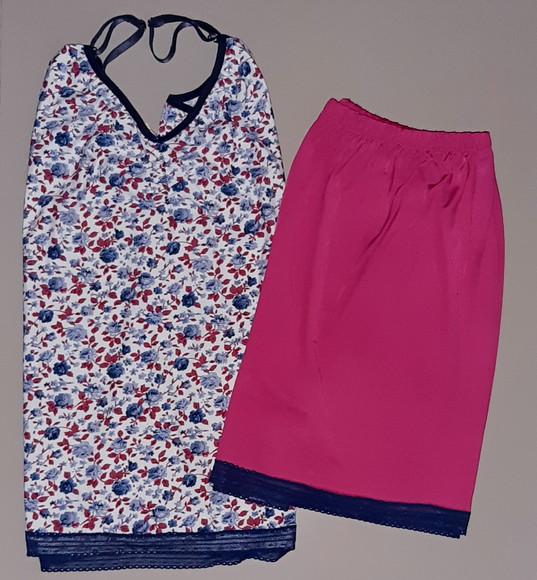 Pijama Curto Tam.P - Malha Fria Fem.