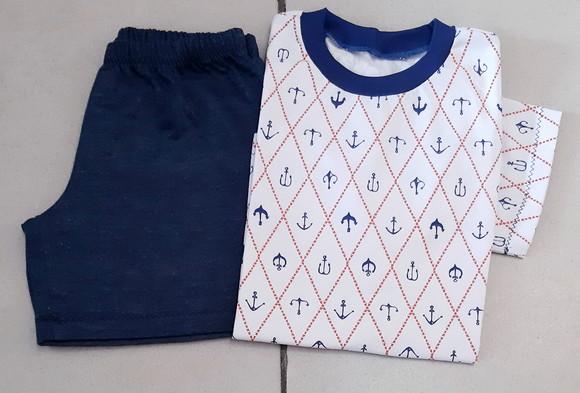 Pijama Longo Tam.10 - Malha Masc.