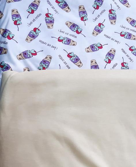 Pijama Curto Tam.02- Malha Fem.