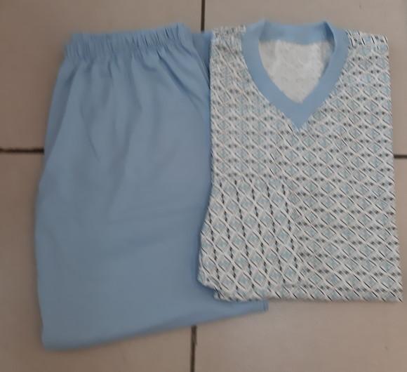 Pijama Inverno Malha Masculino Longo