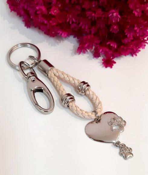 Chaveiro em Couro - Pet