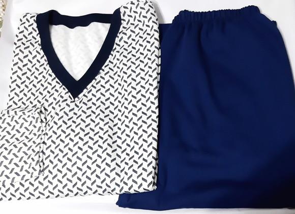 Pijama Inverno Moletinho Flanelado Masculino