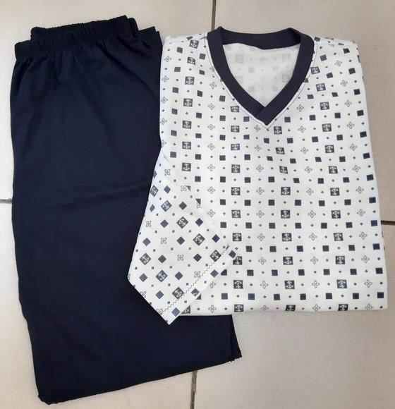 Pijama Longo Malha Masculina