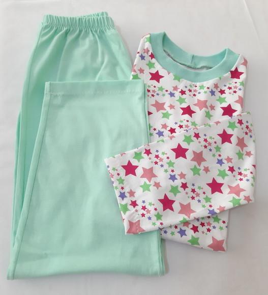 Pijama Longo Tam.04 - Malha Fem.