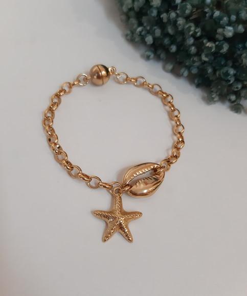Pulseira em Metal - Búzio