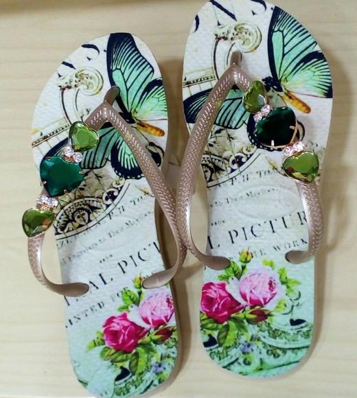 chinelos Havaianas Sublimada - Borboleta