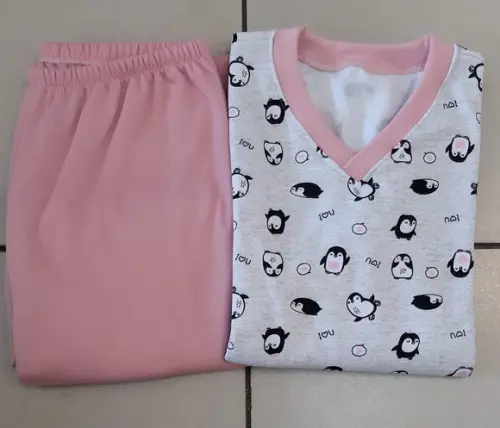 Pijama Inverno Moletinho Flanelado - Feminino
