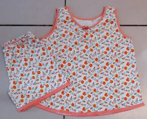 Pijama Curto Tam.06 - Malha Fem.