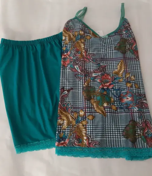 Pijama Curto Tam.P- Malha Fria Fem.