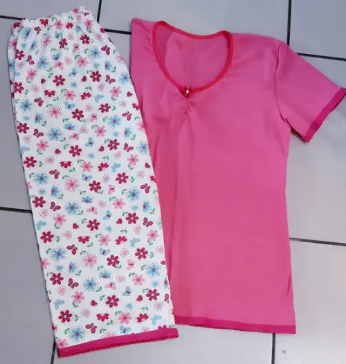 Pijama Pescador Malha Algodão Feminino