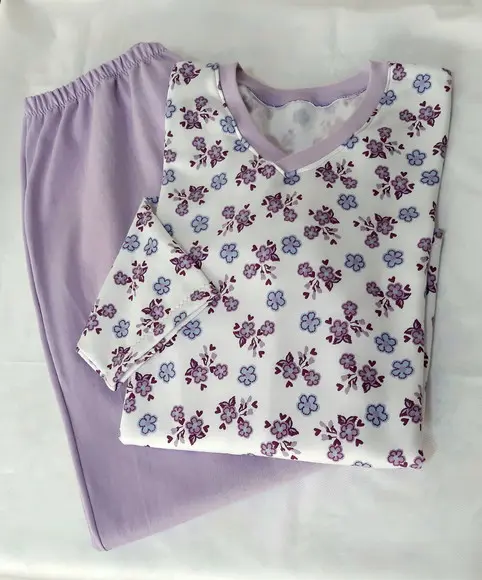Pijama de Inverno Moletinho Flanelado - Feminino.