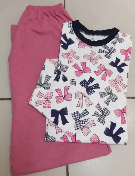 Pijama Inverno Malha de Algodão - Feminino Tam.P