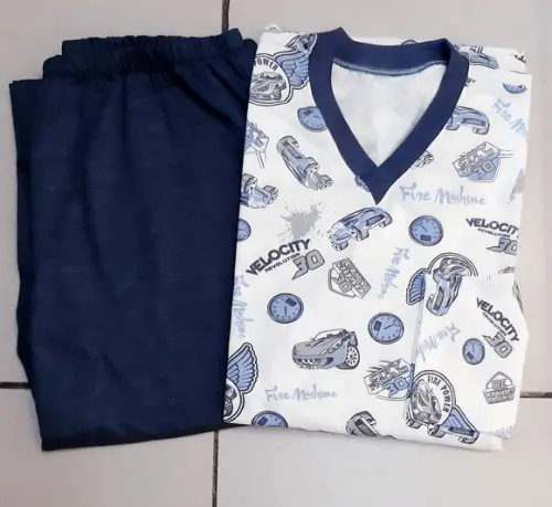 Pijama Longo Tam.08-malha Masc