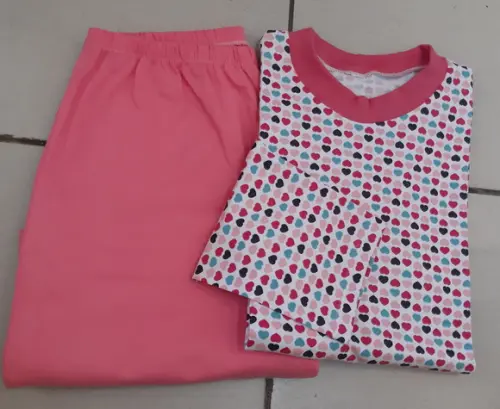 Pijama Longo Feminino - Malha