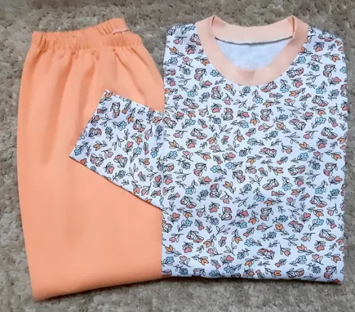 Pijama de Inverno Moletinho Flanelado - Feminino.