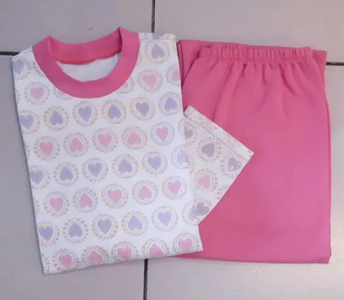 Pijama de Inverno Moletinho Flanelado - Feminino