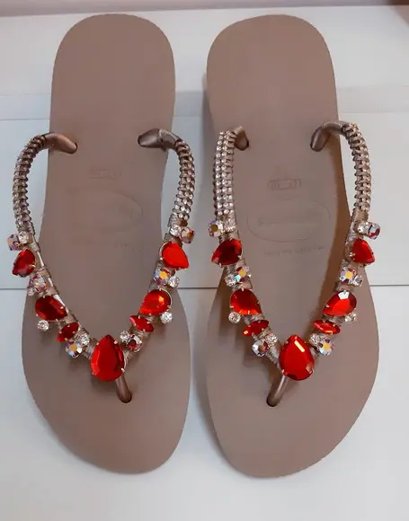 Havaianas Pedrarias - Vermelha