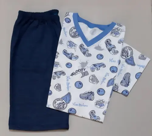 Pijama Curto Tam.10- Malha Masc.