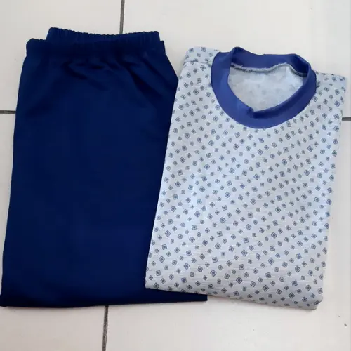 Pijama de Inverno Moletinho Flanelado Masculino