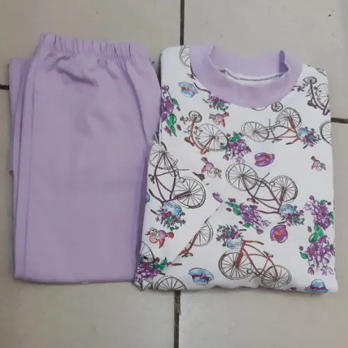 Pijama Longo Tam.08 - Malha Fem.