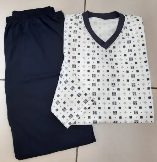 Pijama Longo Malha Masculina