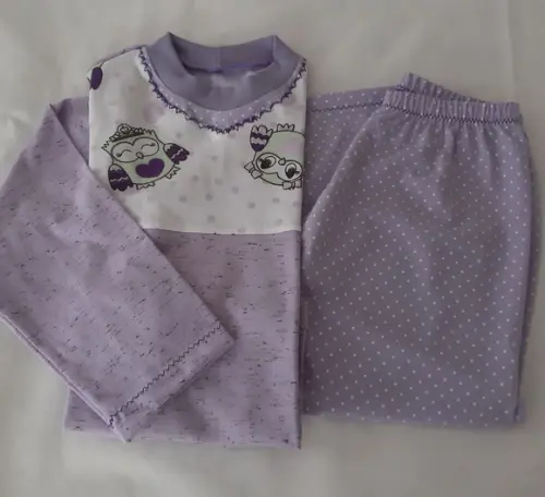 Pijama Longo Tam.04 - Malha Fem.