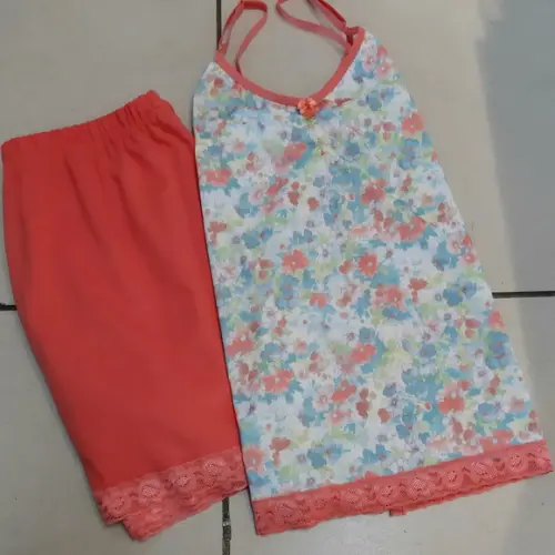 Pijama Curto Tam.M - Malha Algodão Fem.