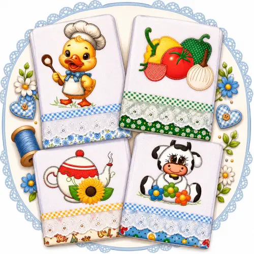 Patchwork Bordado inglês