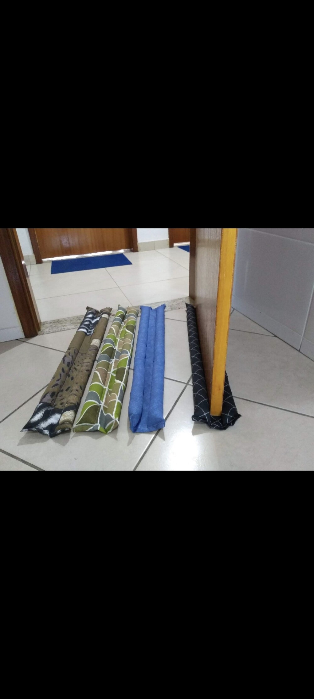 Veda Porta Duplo Impermeável com Enchimento Fibra Siliconizada