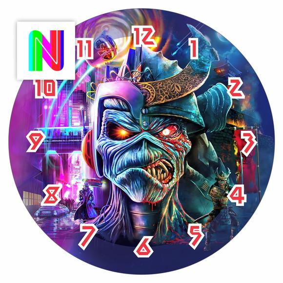 Arte Digital para Relógio Iron Maiden Eddie