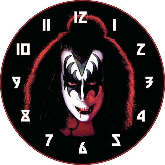 Arte Digital para Relógio de Parede Kiss - 35 Artes