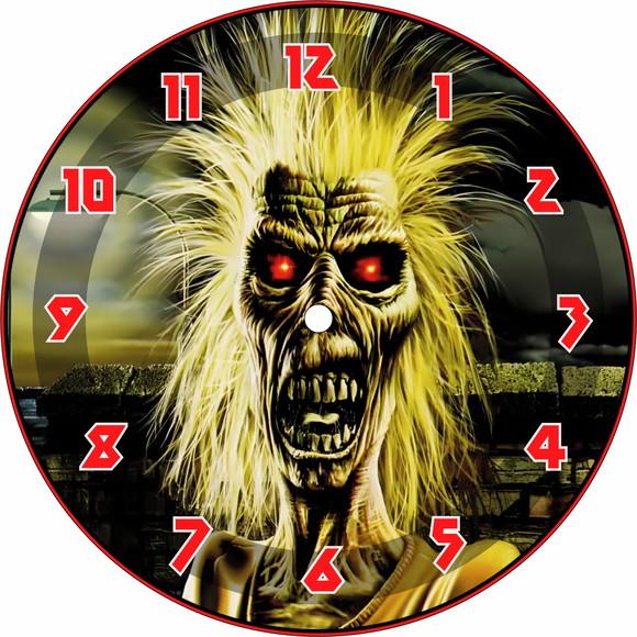 Arte Digital para Relógio de Parede Iron Maiden - 5 Artes