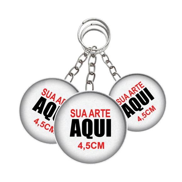 Chaveiro Personalizado c/ Correntinha 4,5cm