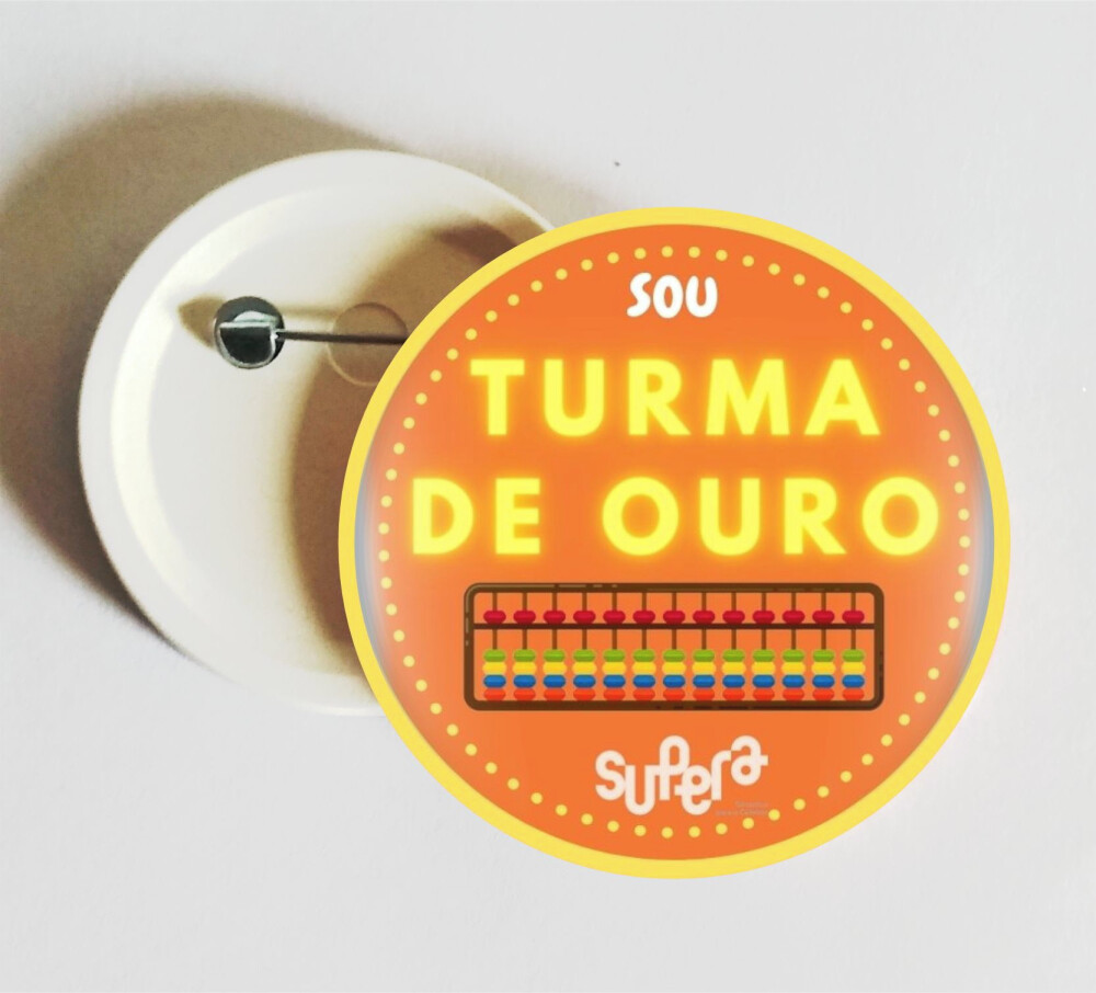 Botton Americano com Alfinete Personalizado 4,5cm - Bottons