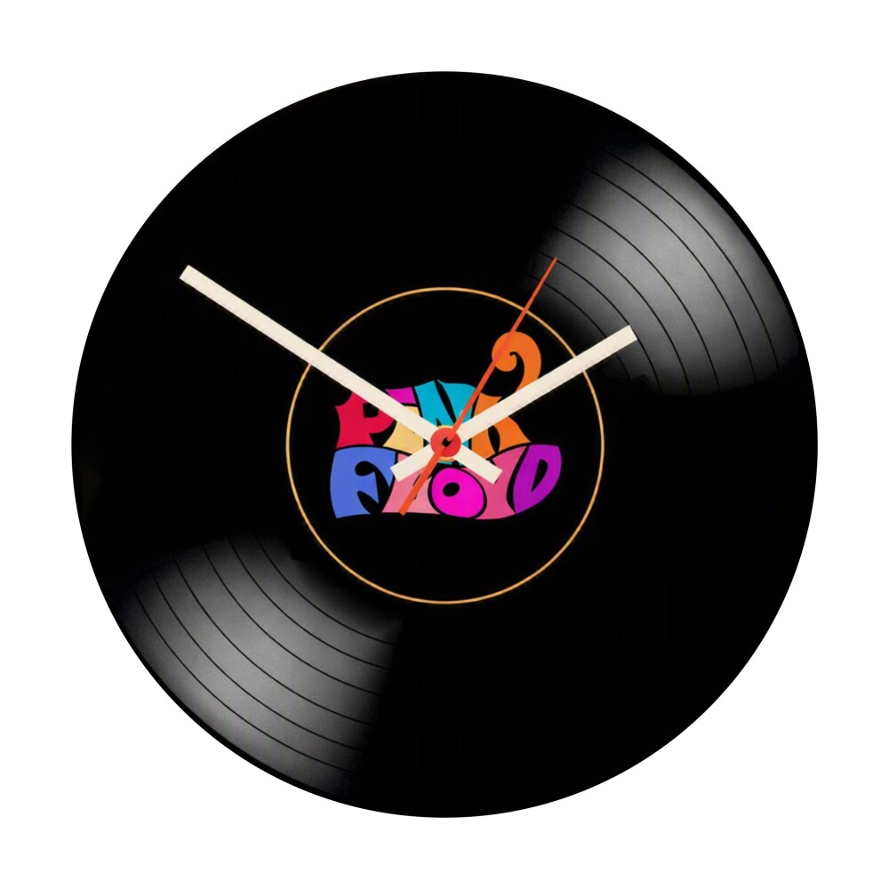 Relógio Decorativo em Vinil Pink Floyd – Exclusivo, Estiloso e