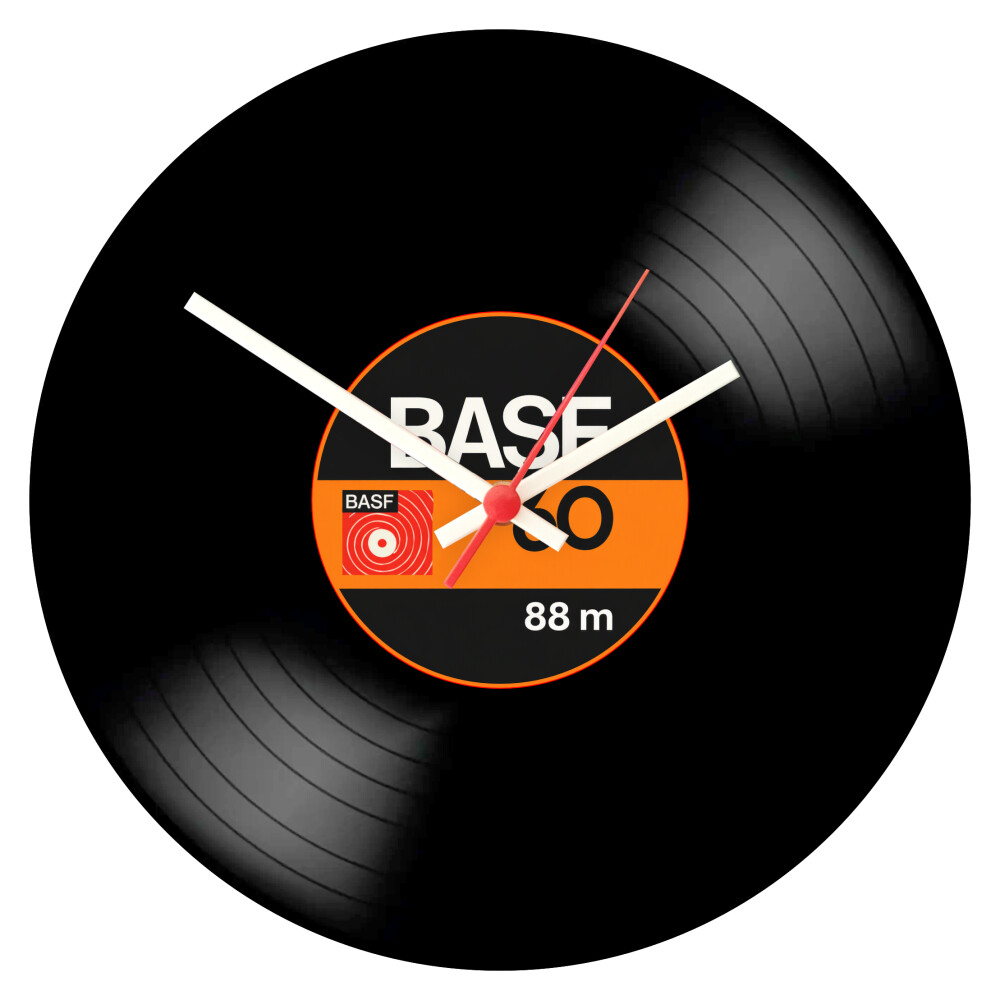 Relógio Decorativo anos 80 Fita K7  – Exclusivo, Estiloso e Du