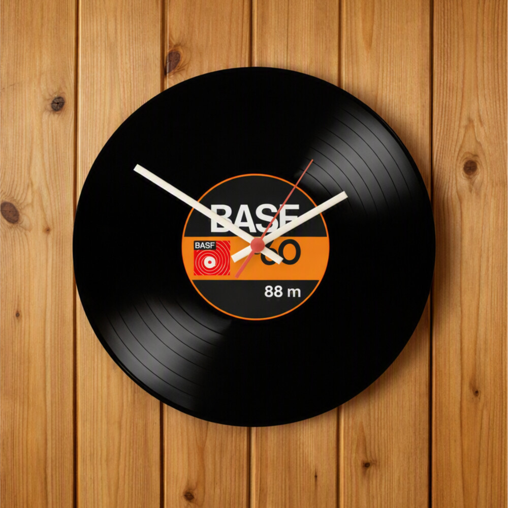 Relógio Decorativo anos 80 Fita K7  – Exclusivo, Estiloso e Du