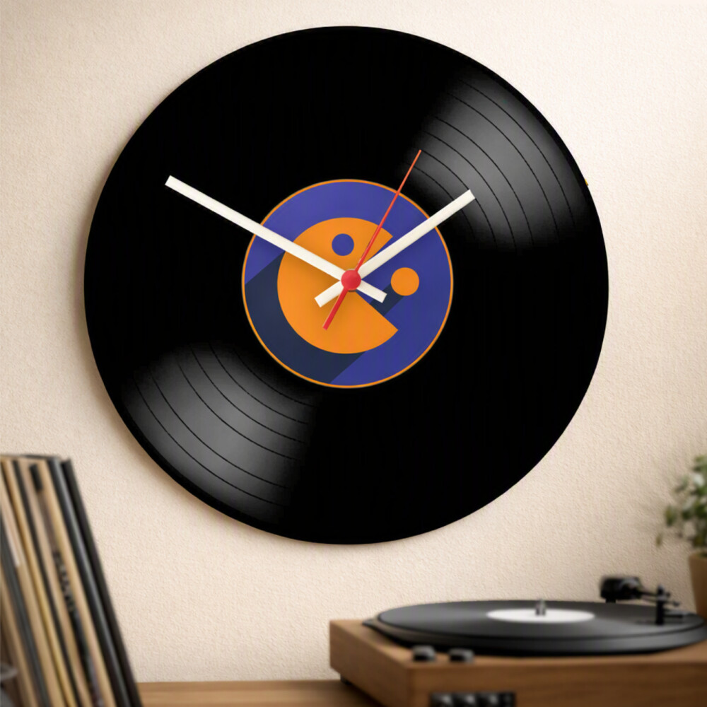 Relógio Decorativo anos 80 games  – Exclusivo, Estiloso e cria