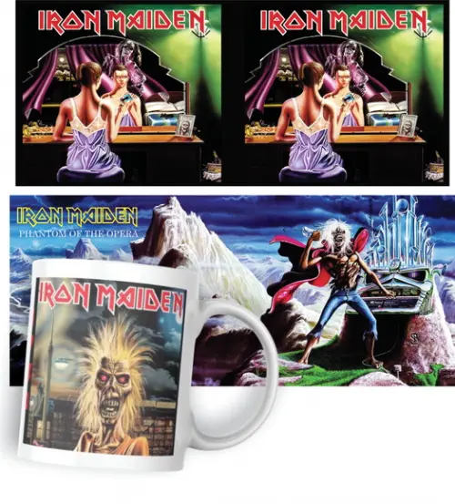 Kit 6 Artes Caneca Iron Maiden 1980