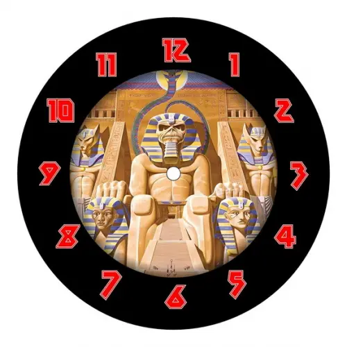 Arte Digital para Relógio de Parede Iron Maiden - 2 Artes