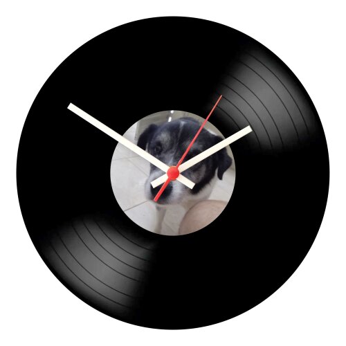 Relógio Decorativo em Vinil Personalizado | Presente Criativo e 