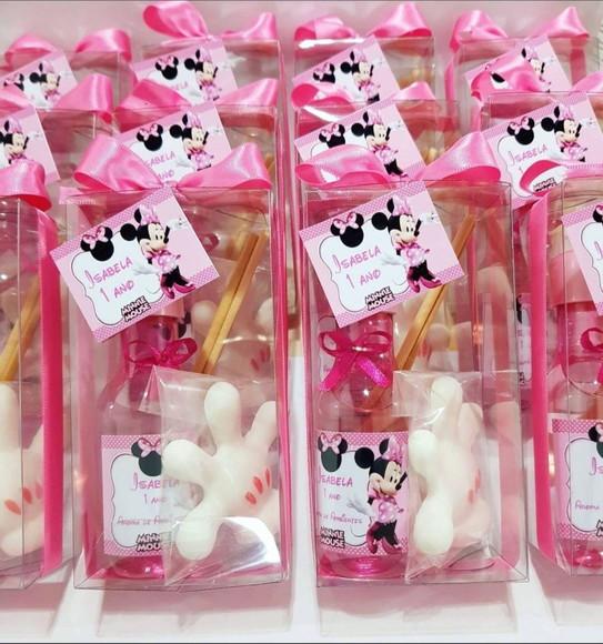 Lembrancinha Minnie Rosa