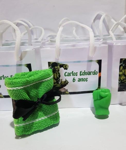 Lembrancinha Hulk, Sacolinha