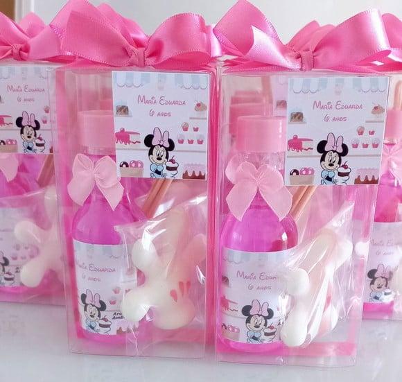 Lembrancinha Minnie Rosa