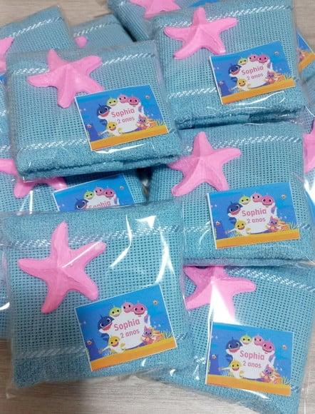 Lembrancinha Baby Shark Menina