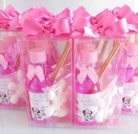Lembrancinha Minnie Rosa