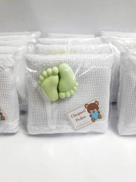 Lembrancinha de Maternidade, Sabonete Pezinhos