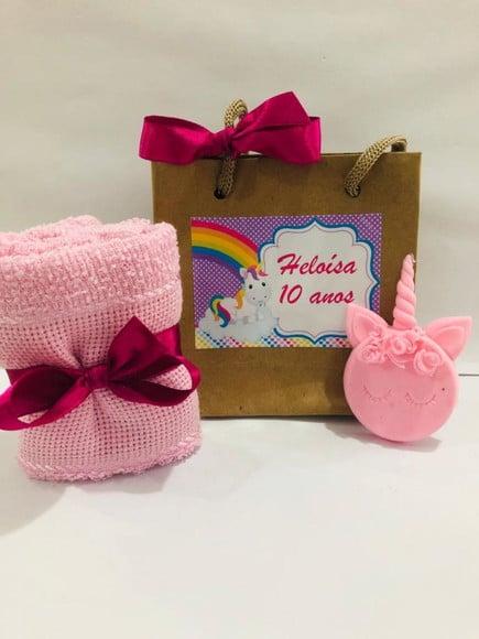 Lembrancinha Unicórnio, Sacolinha Unicórnio
