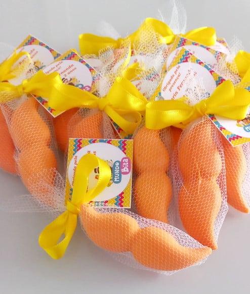 Lembrancinha o Mundo Bita, Sabonete Bigode